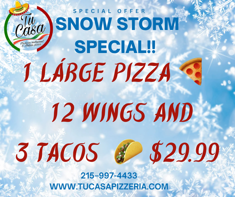Snow Storm Special